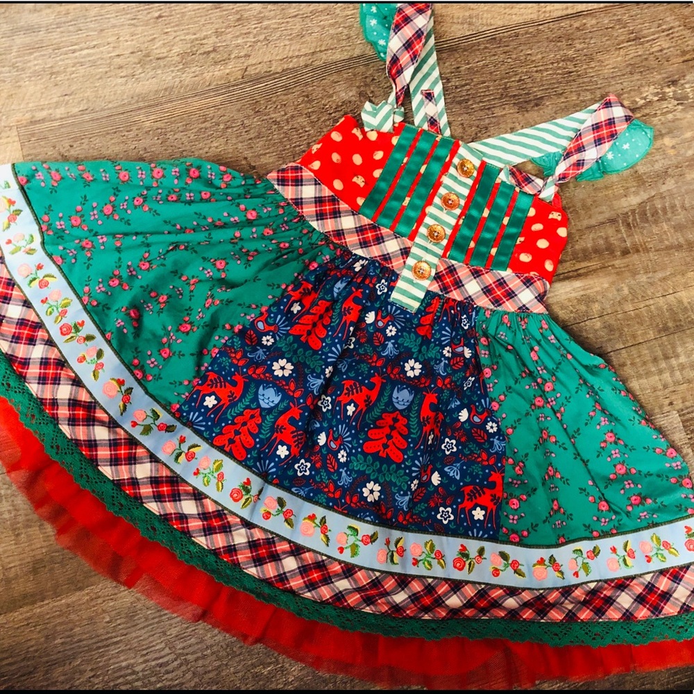 Matilda Jane Christmas dress.